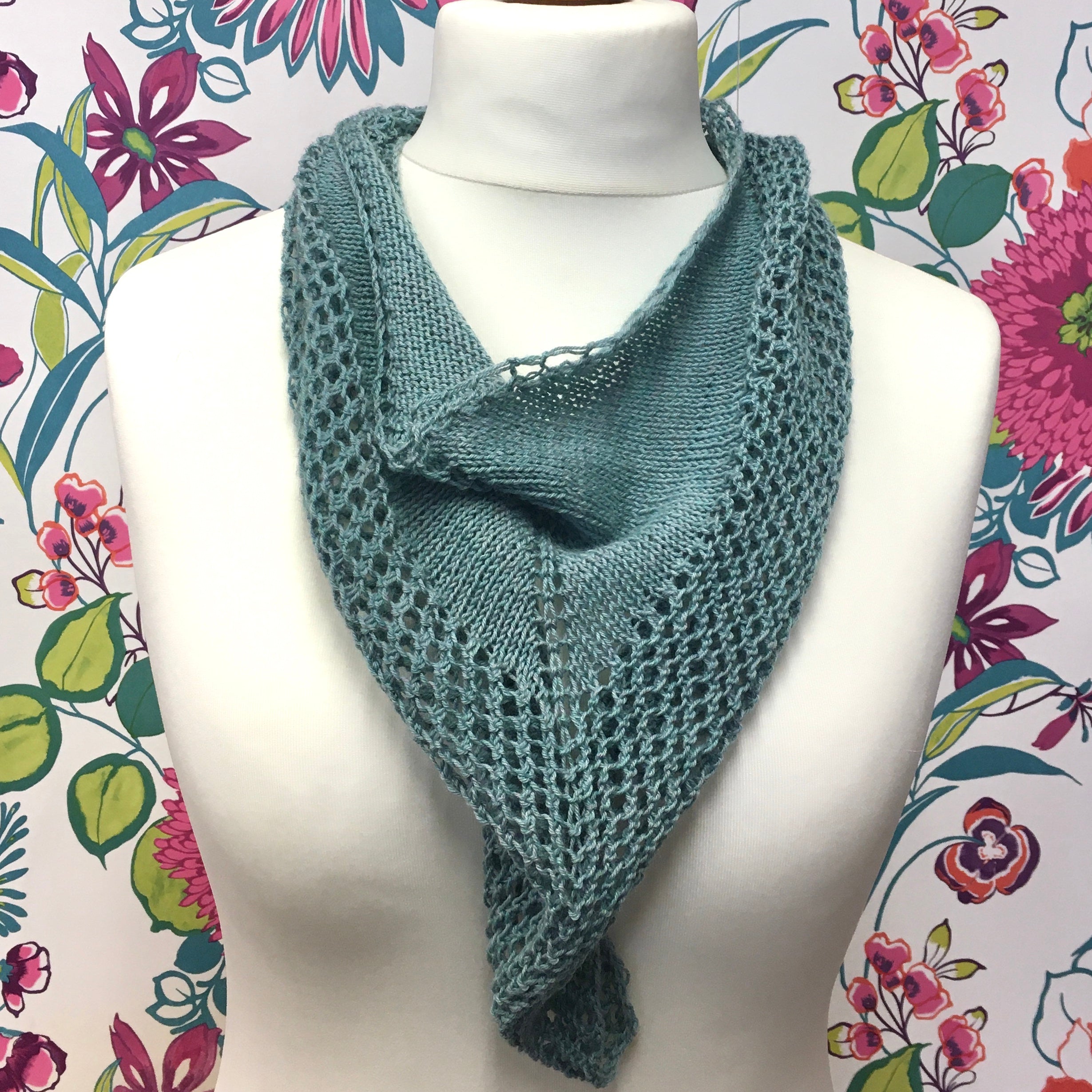 eyelet shawl collection