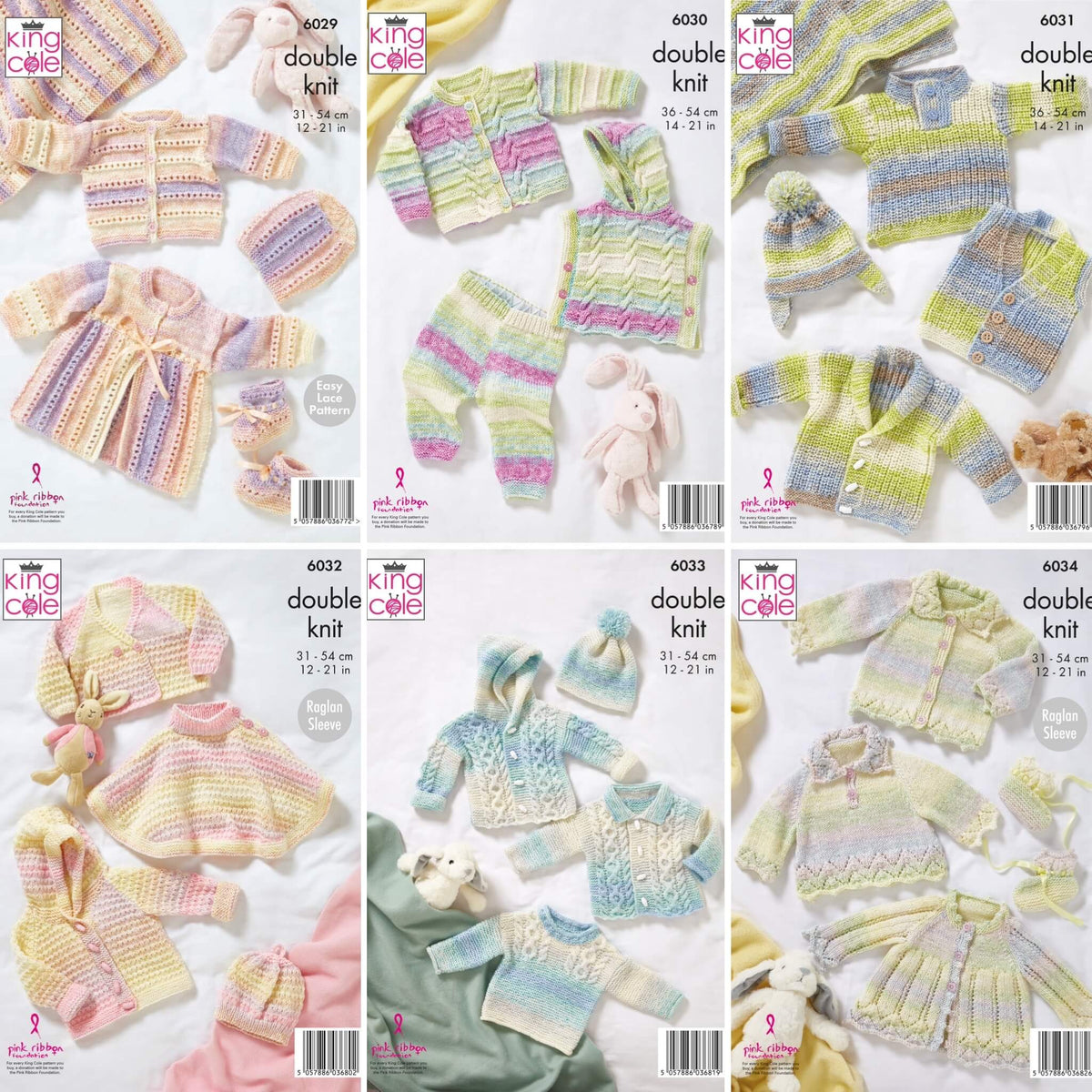 King Cole Bramble DK knitting patterns adults and kids jumpers and