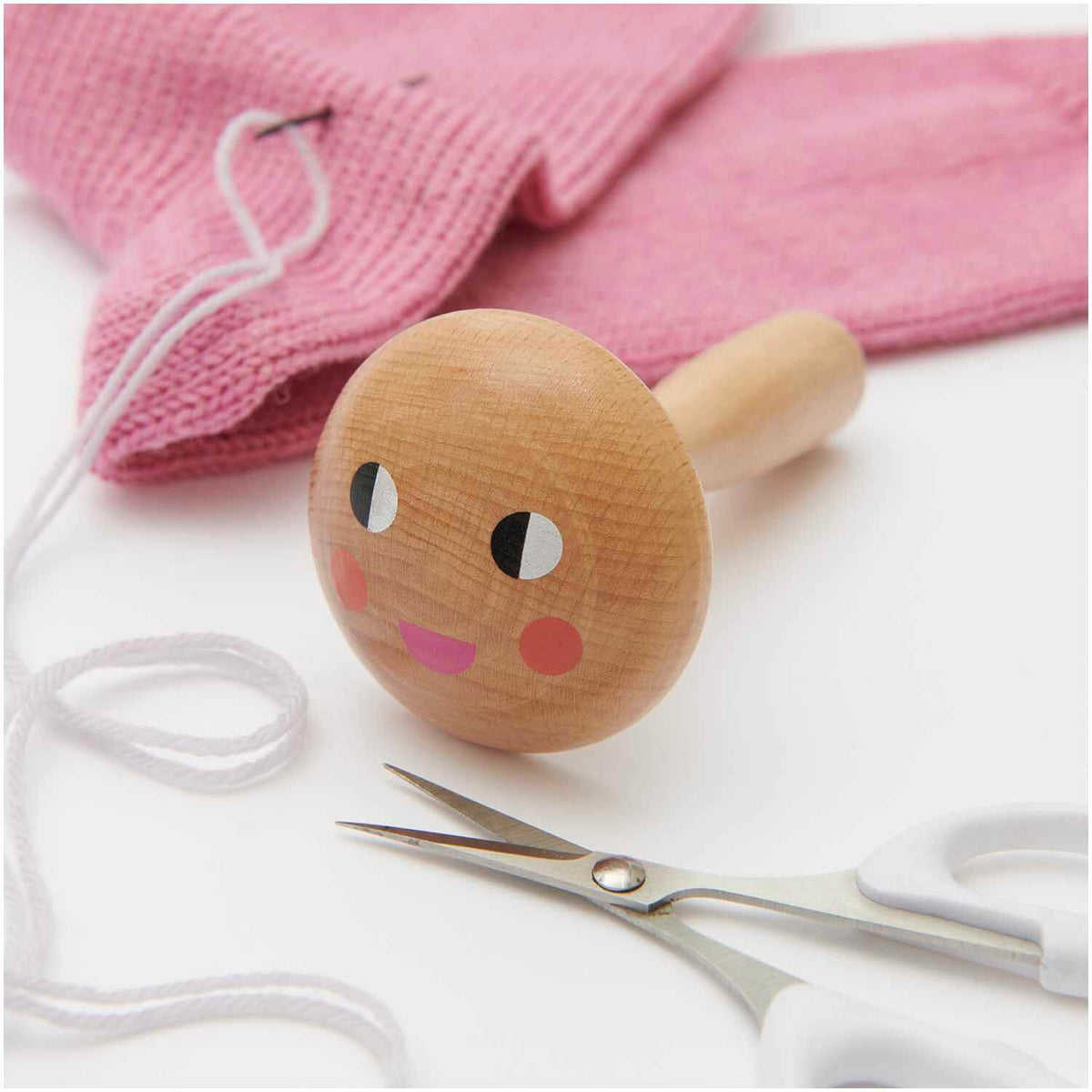 Making a batch of my best seller on  - How to make a Darning Mushroom 