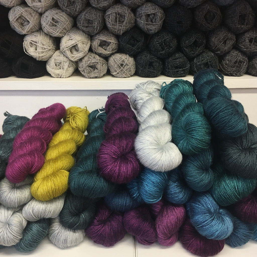 Iolair Yarn - a new hand dyed yarn