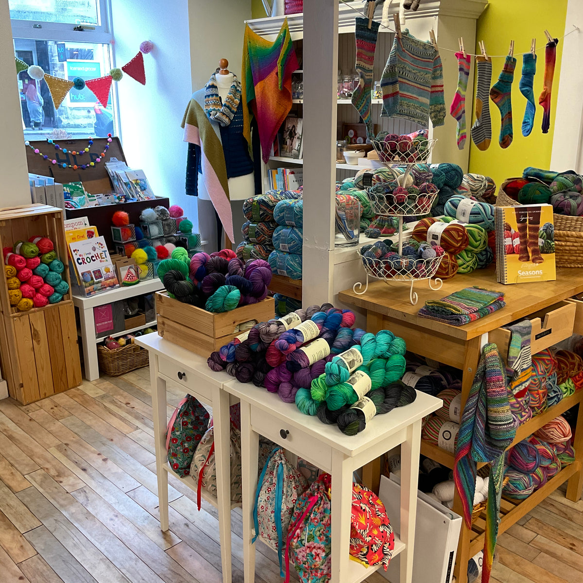 The Woolly Brew a yarn shop in Pittenweem