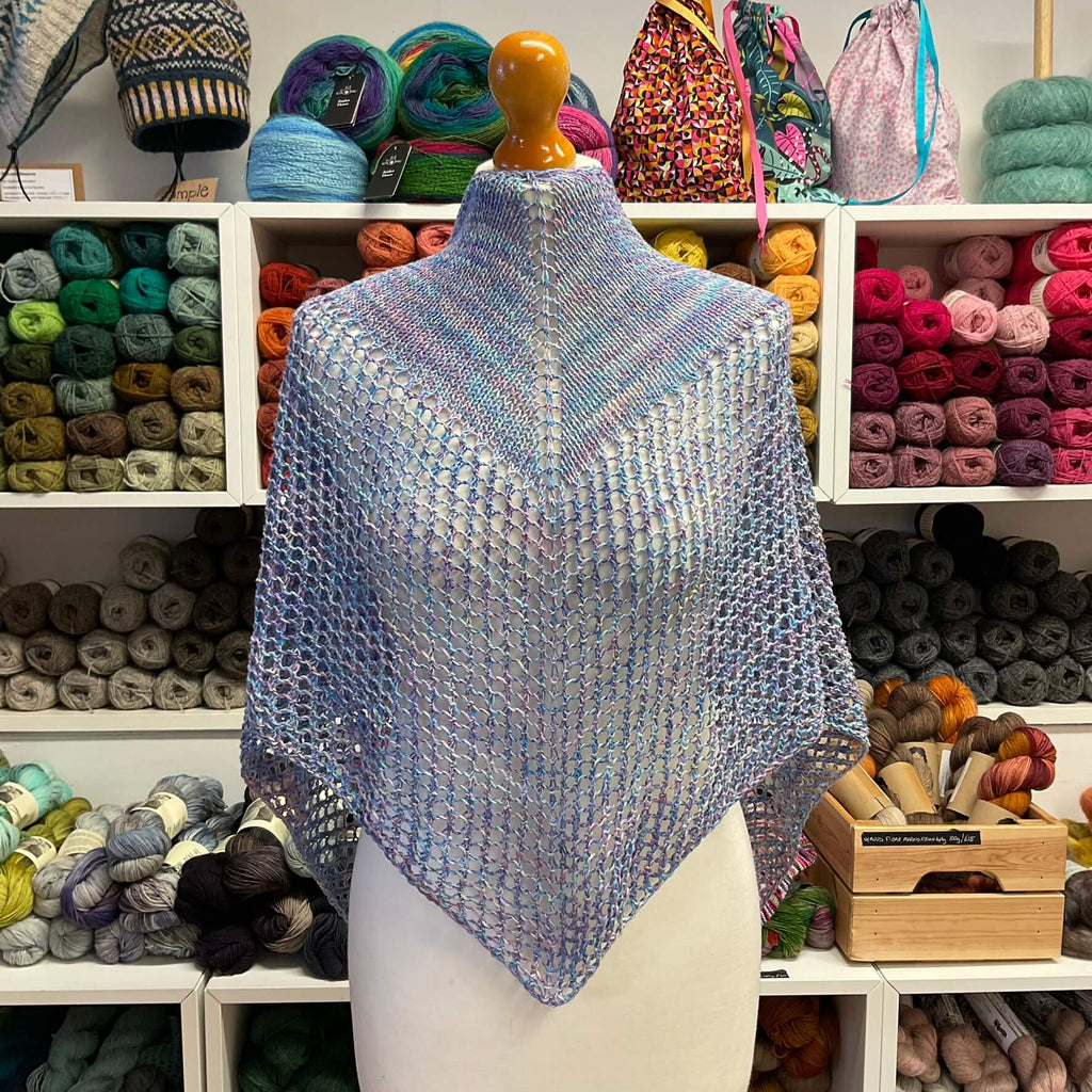 Summer Eyelet Shawl