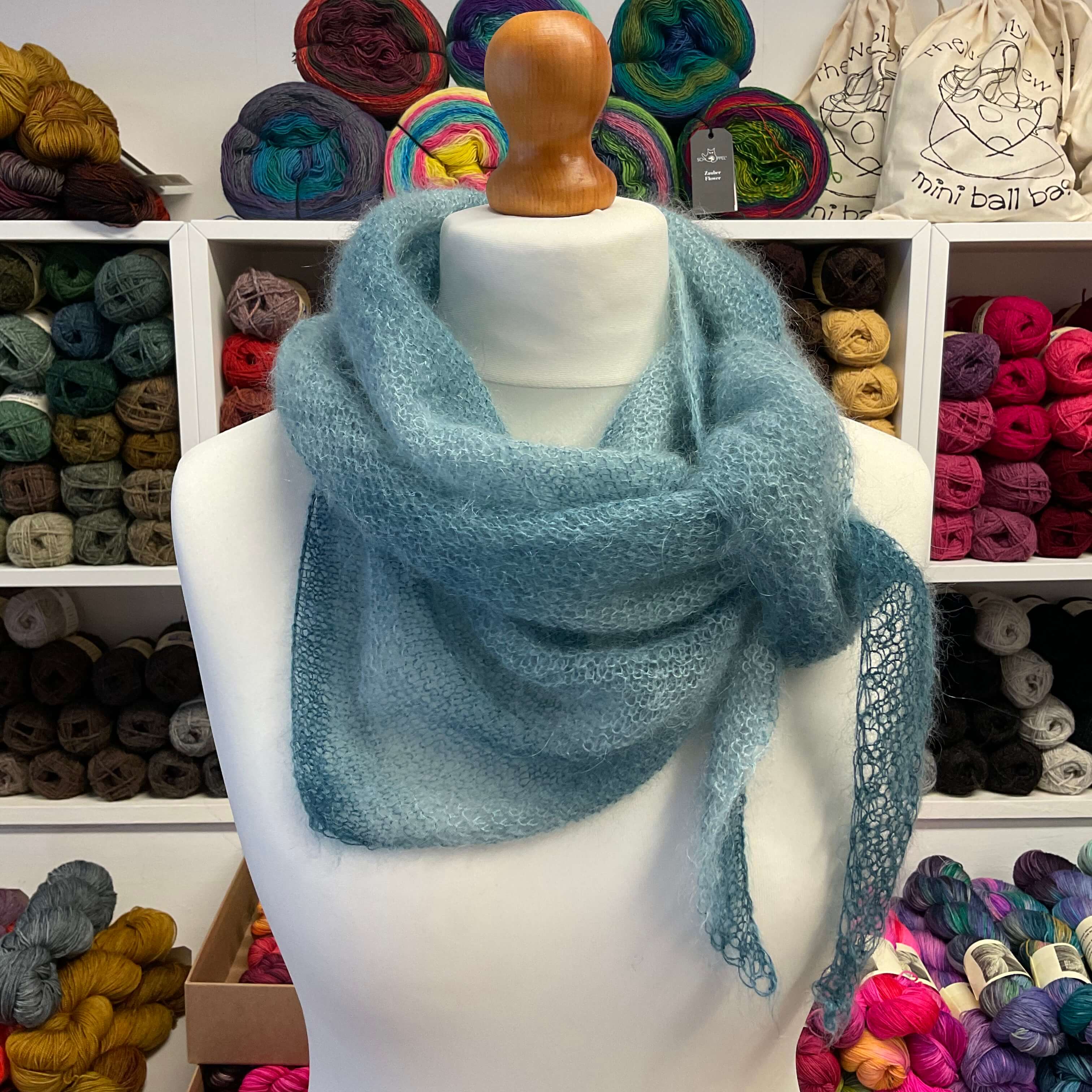 Chunky Knit Scarf - Giant Scarf popular - Open Ended Scarf - Chunky Scarf - Extra Long Wool Blend Teal