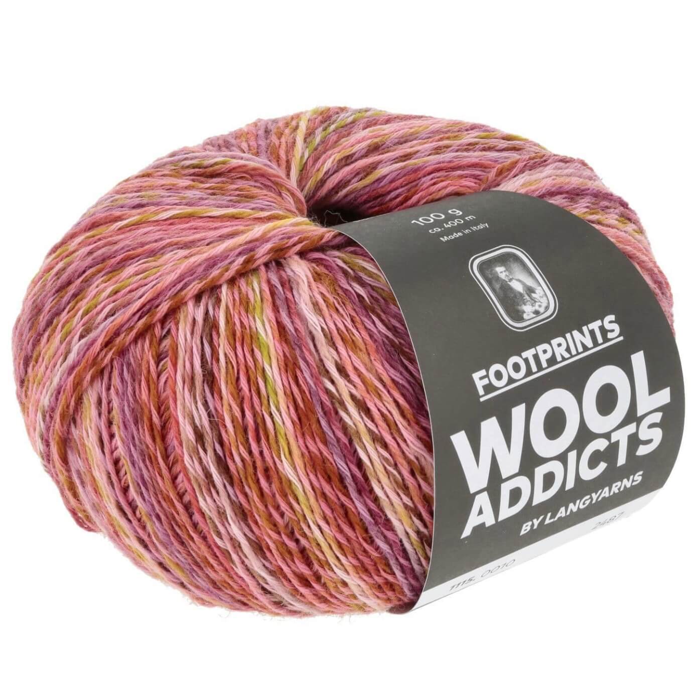 Lang Wool Addicts Footprint sock wool, perfect for shawls too