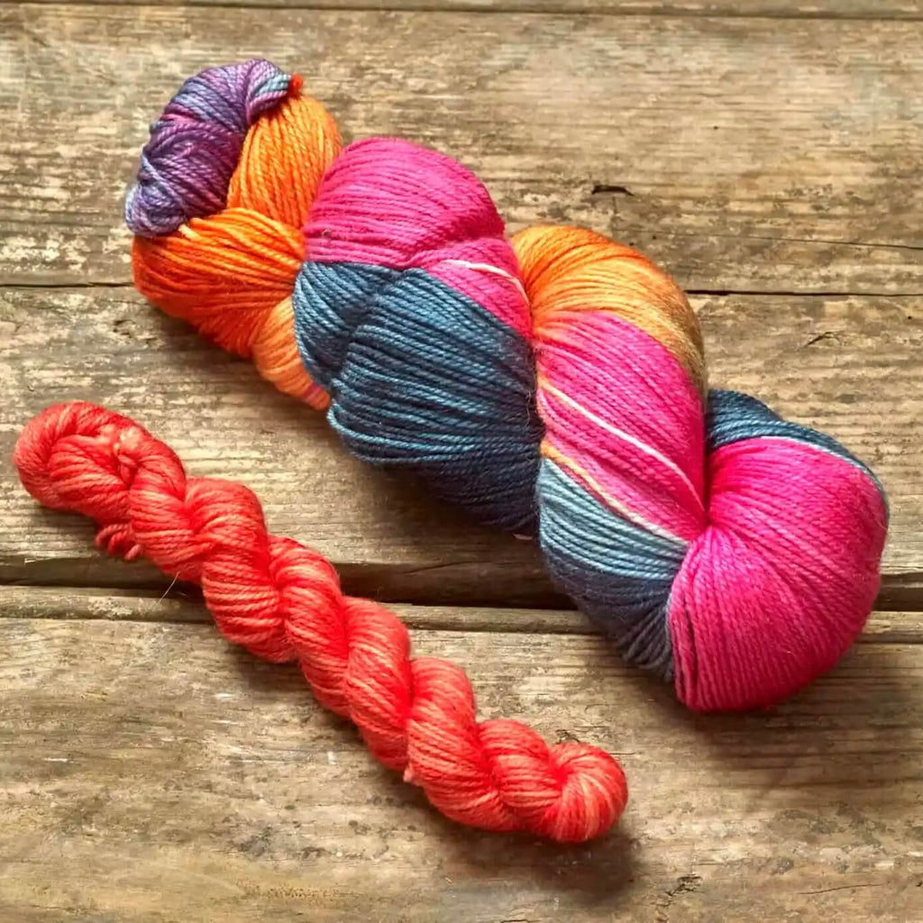 Manos Del Uruguay Alegria Superpool Sockengarn Set - Handgefärbtes Merinowolle Garn Für Bunte Socken