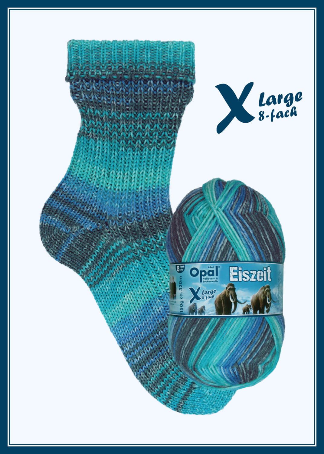 Opal Eiszeit 8ply