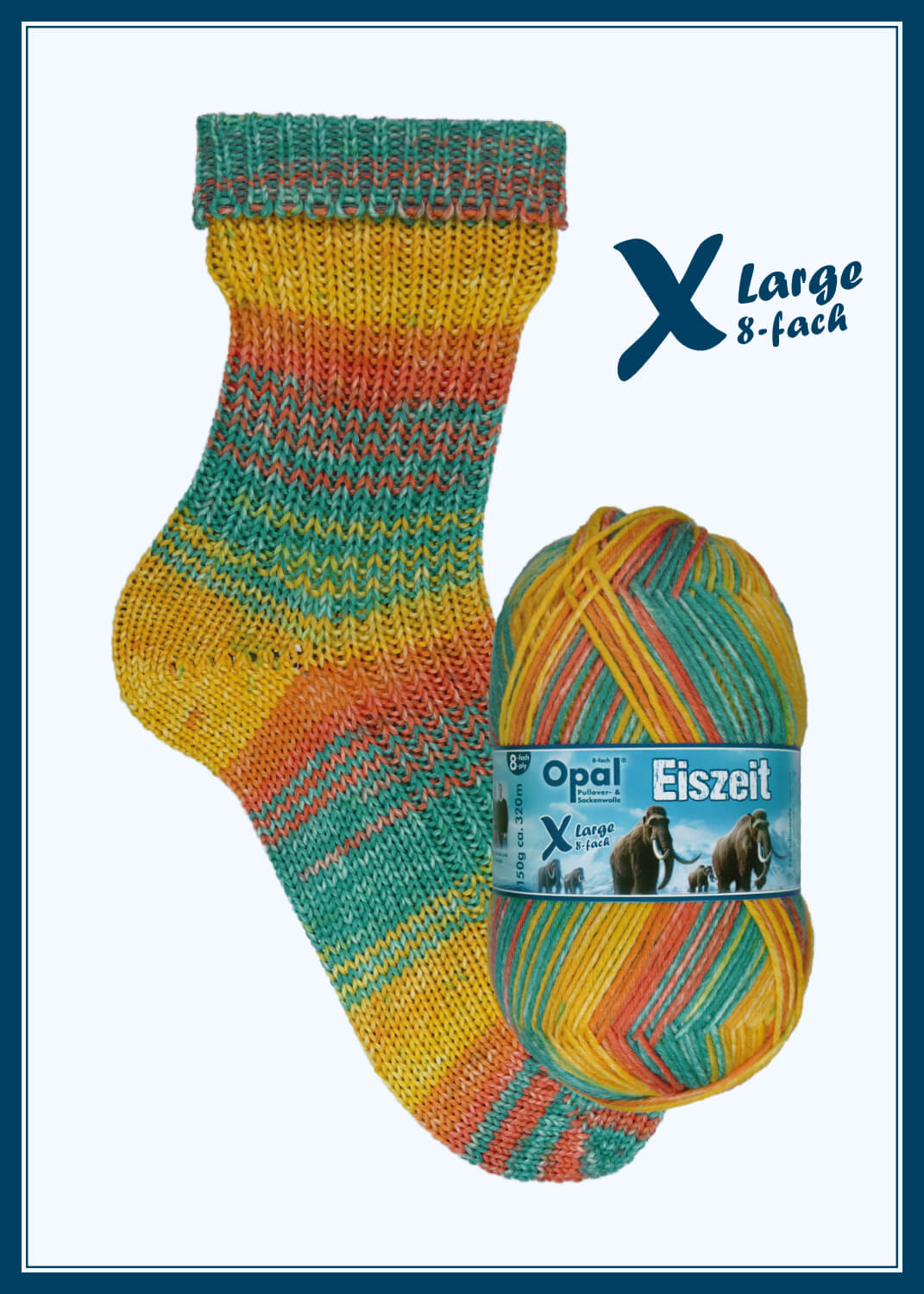 Opal Eiszeit 8ply
