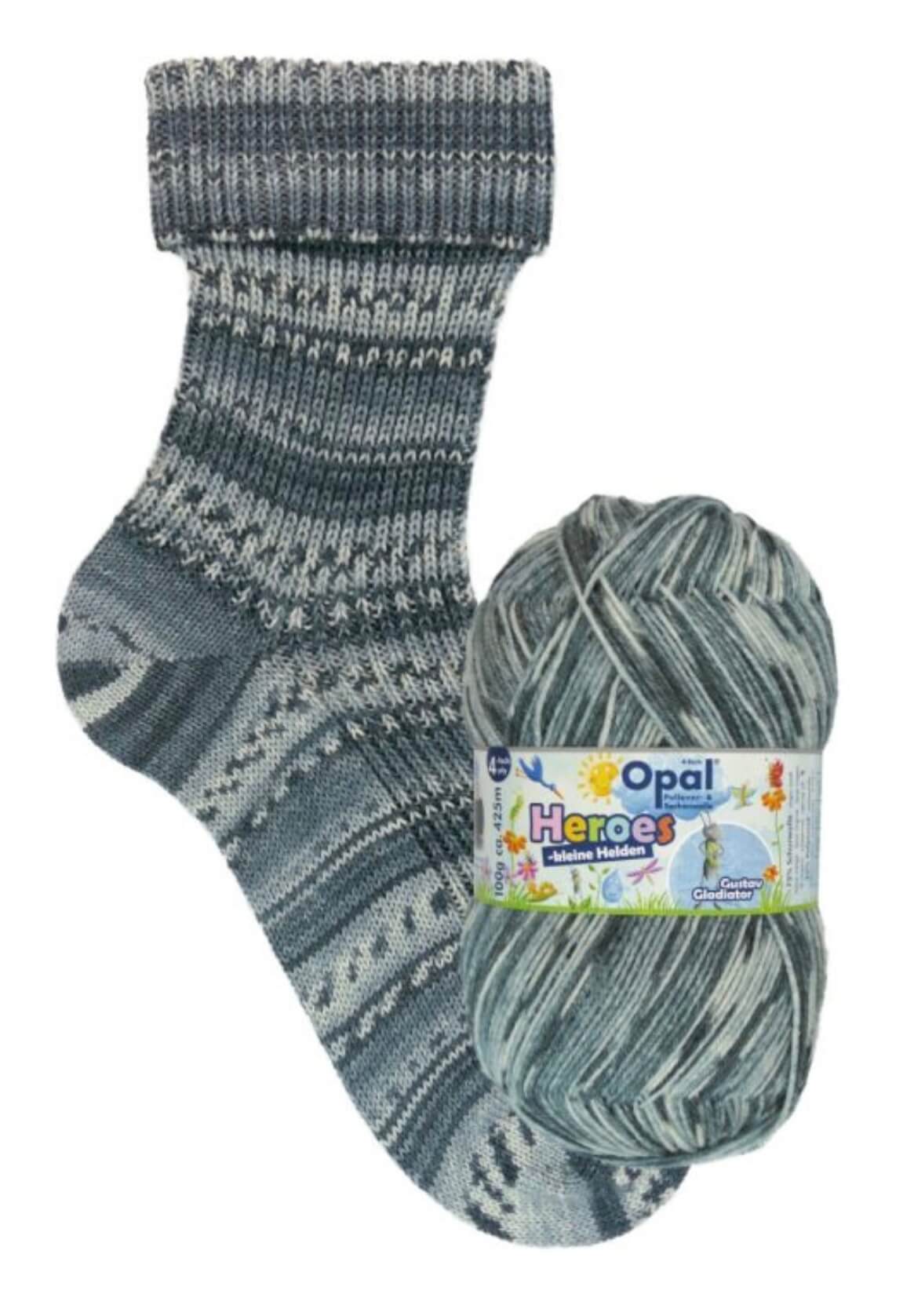 Opal Heroes 4ply