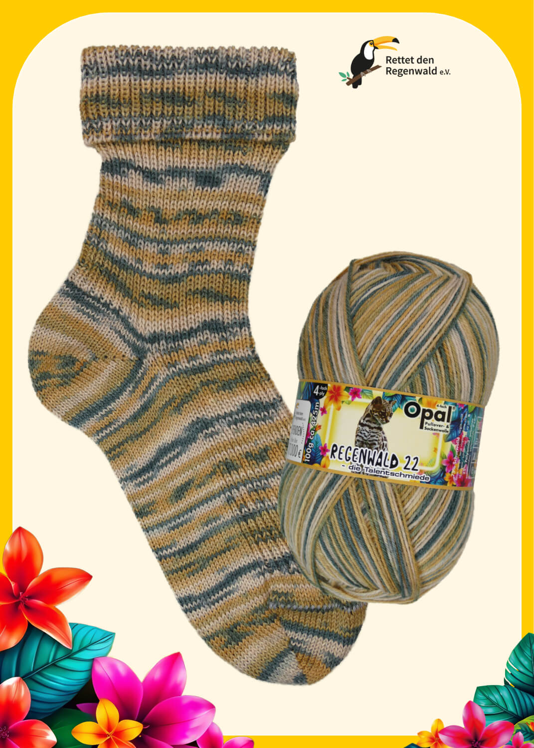 Opal Rainforest 22 4ply