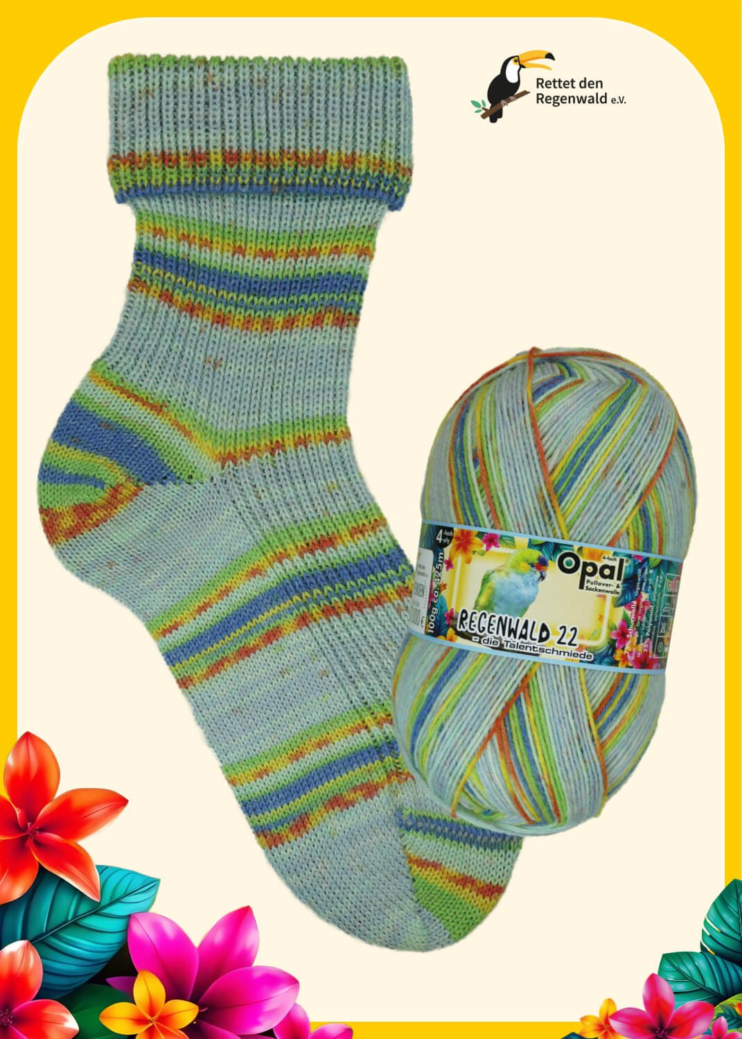 Opal Rainforest 22 4ply