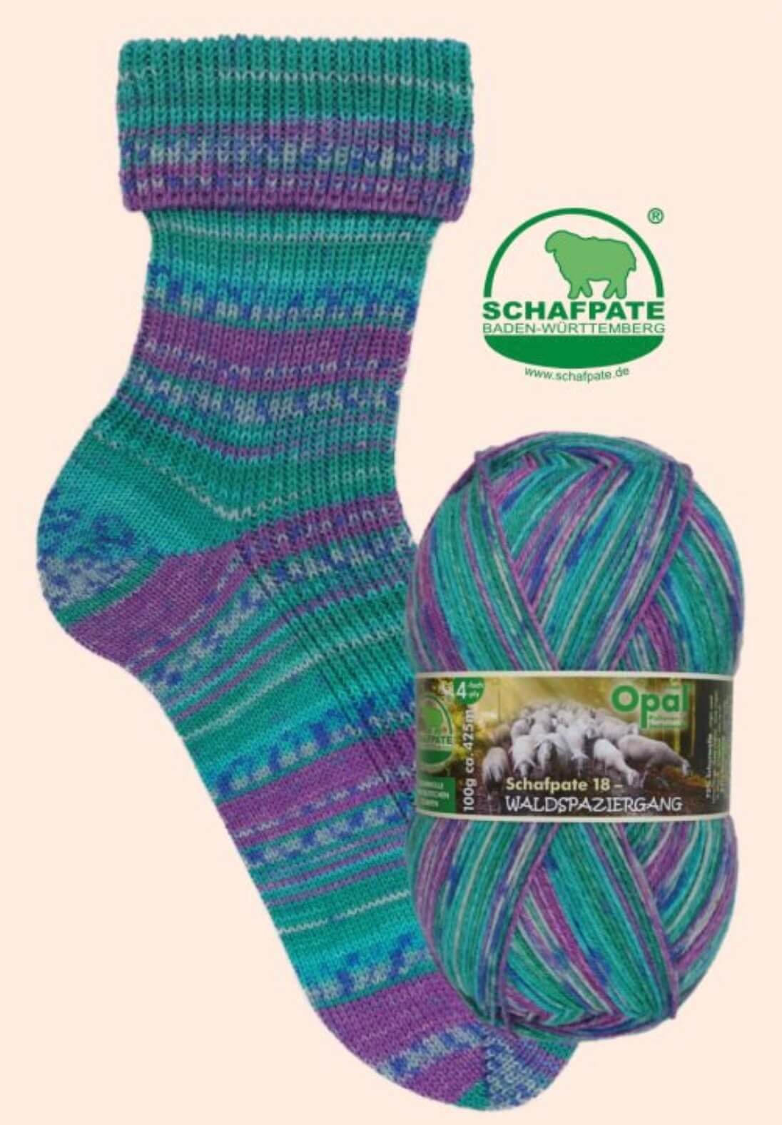 Opal Schafpate 18 4ply