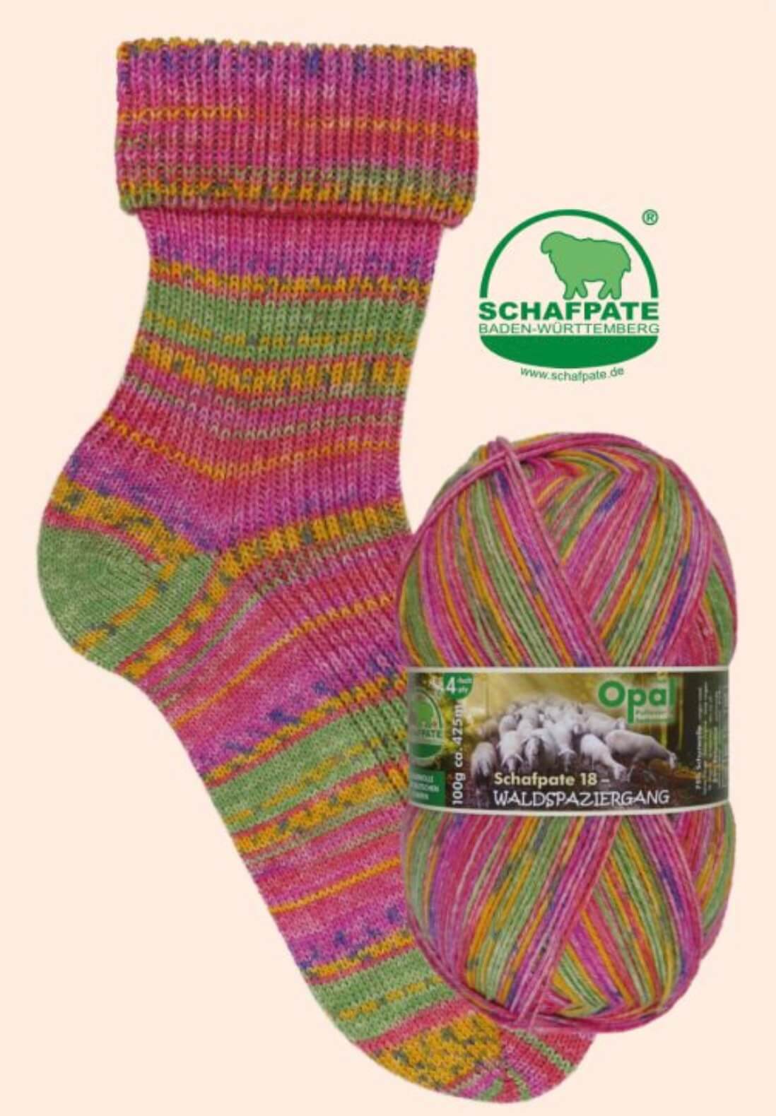 Opal Schafpate 18 4ply