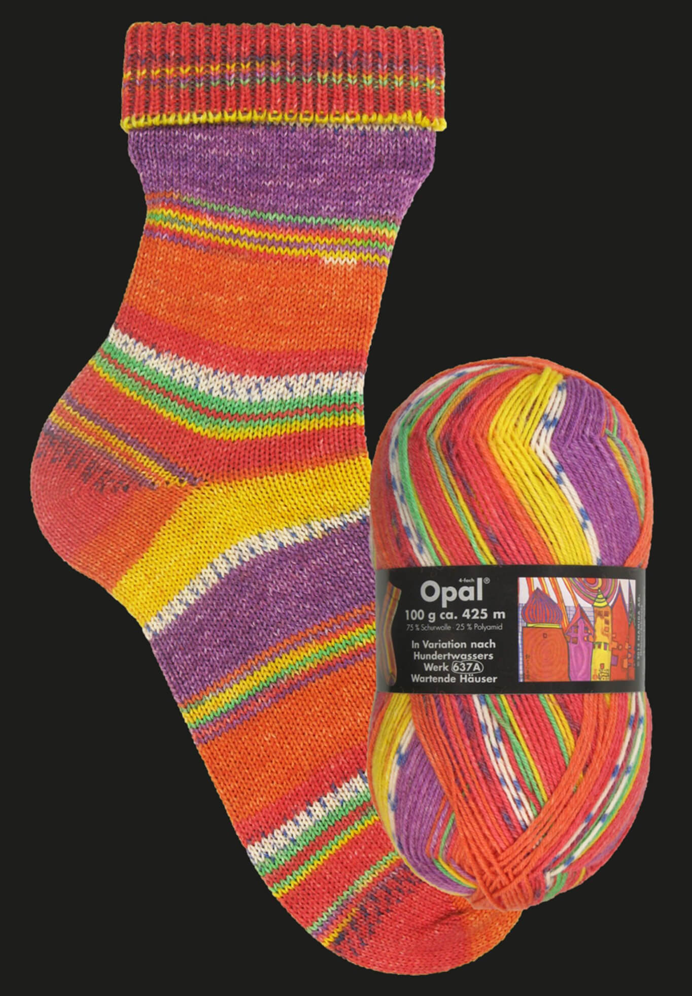 Opal Hundertwassers 4ply