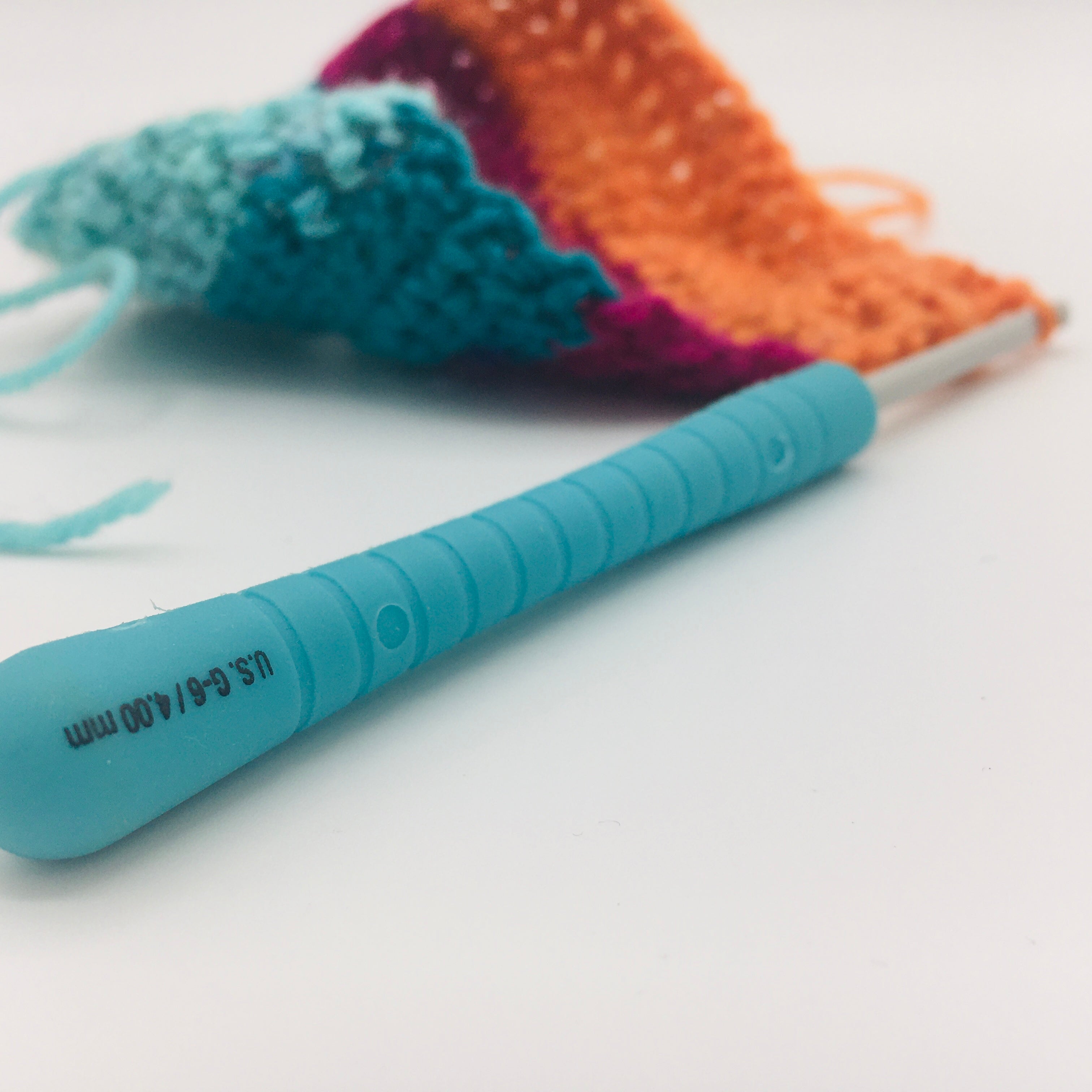Crochet Hook Blue Hook Amigurumi Size 2mm,2.5mm,3mm,3.5mm,4mm,4.5mm,5mm, 5.5mm,6mm 